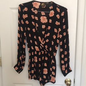 Planet Blue Blue Moon Romper